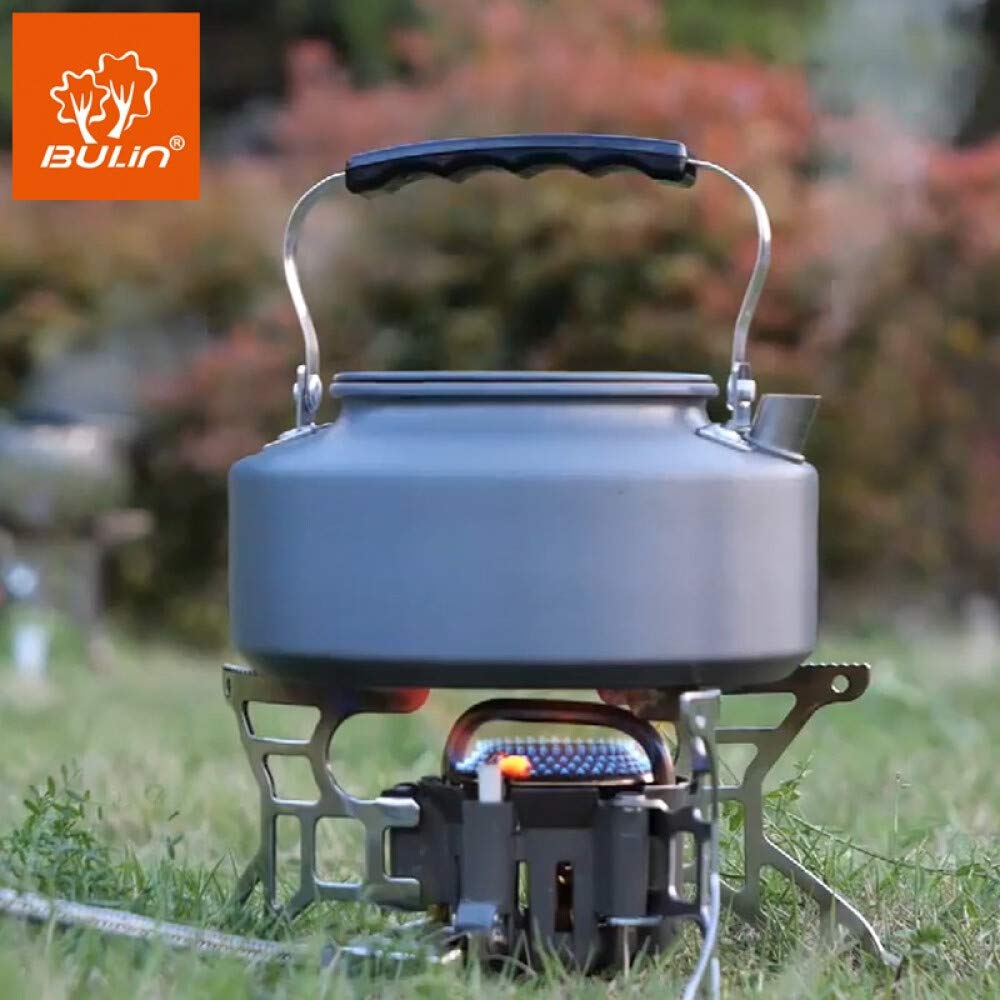 Bulin Camping Kettle lightweight portable design travels light.