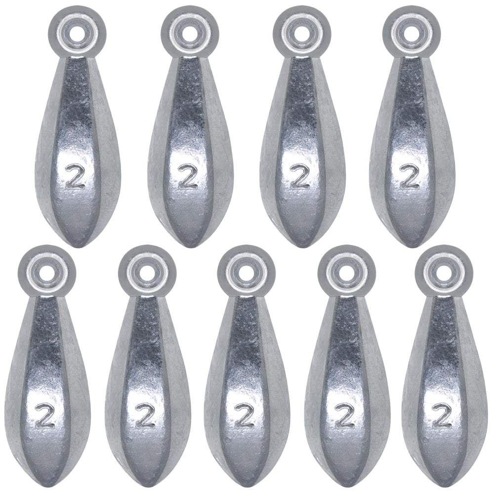 Bullet fishing weights 1oz