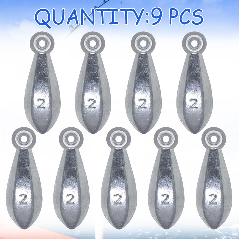 Bullet fishing weights 3oz