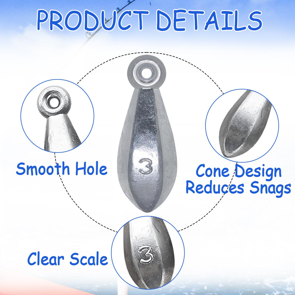 Bullet sinkers 4oz
