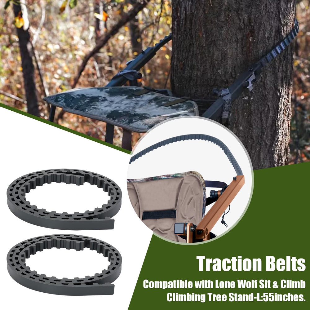 Bullro traction belts show compatibility with Lone Wolf Assault and XOP Strikes for easy replacement.