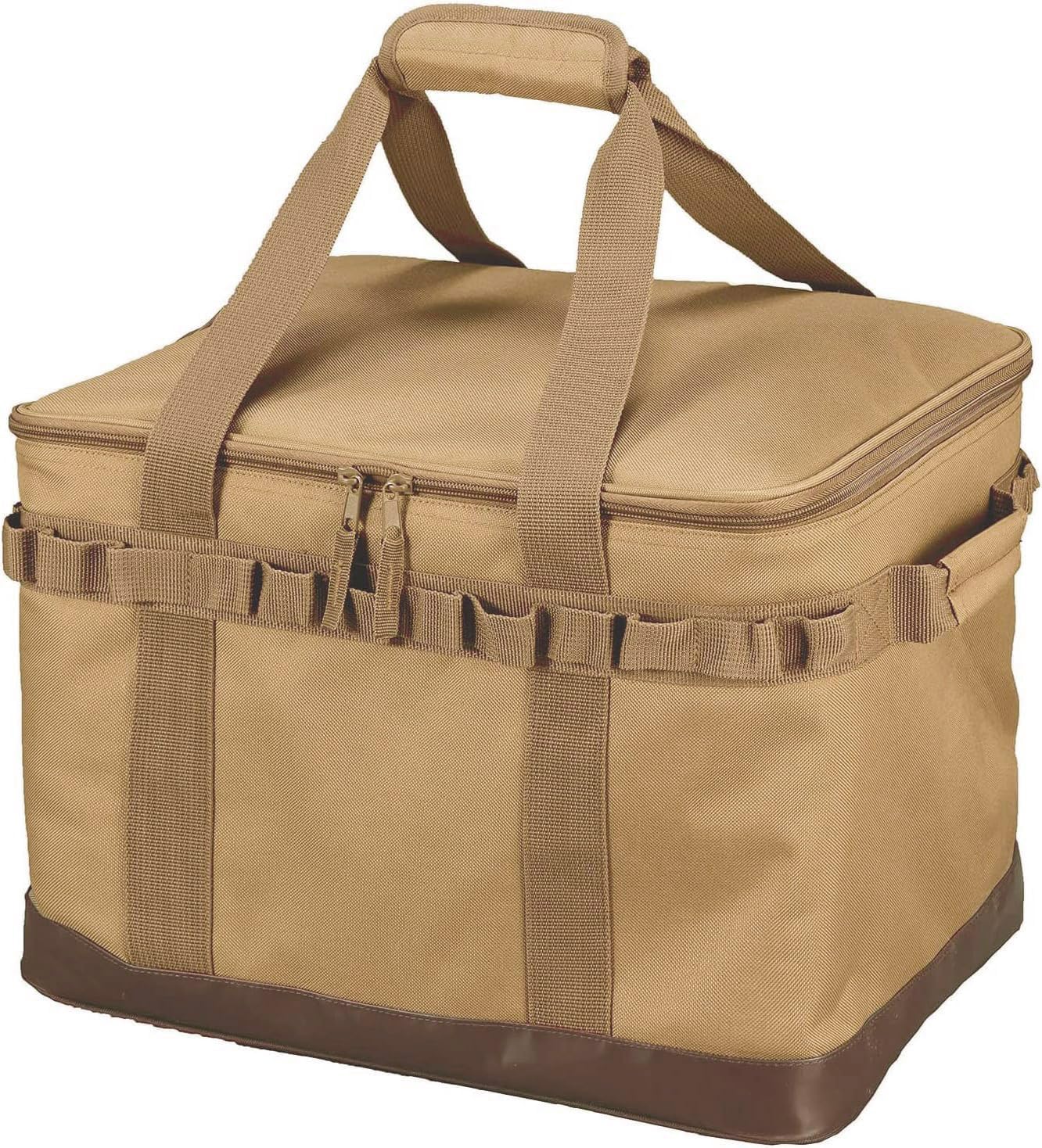 Bundok BD-911 gear case, open compartments for organized camping gear.