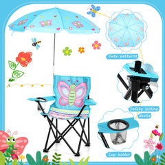 Burbell drawstring pocket—convenient essentials while kids relax under the sun.
