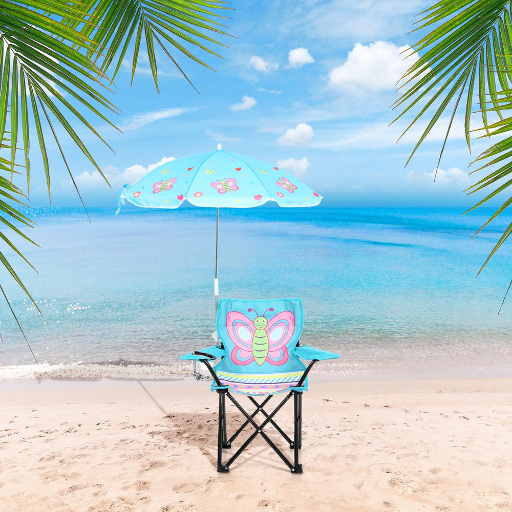 Burbell folding chair locking device close-up—stable support when opened for worry-free lounging.