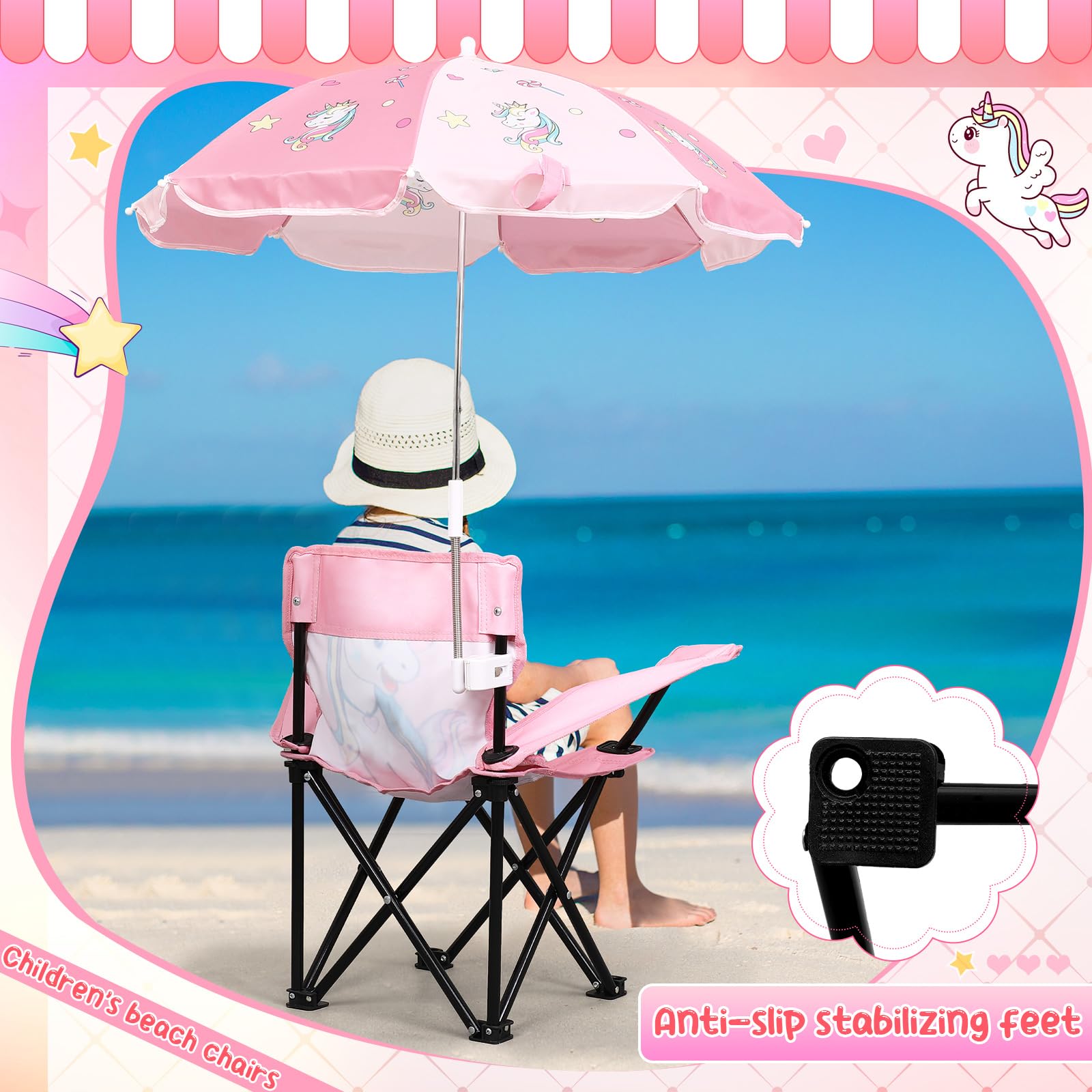 Burbell waterproof kids chair durable for outdoor use