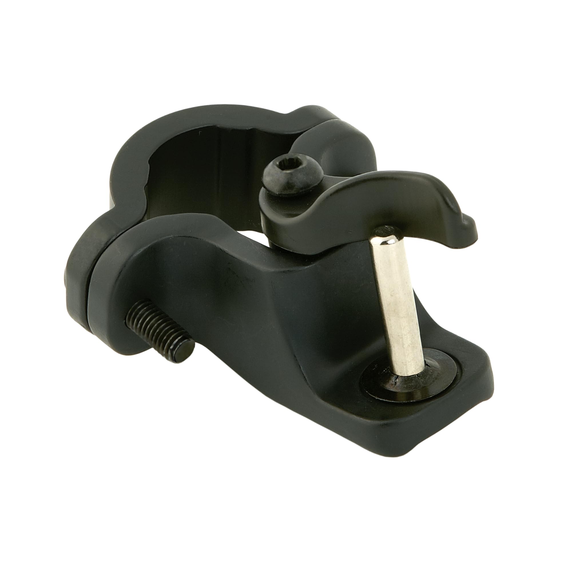 Burley Design Travoy hitch mounted on seat post enables quick bike-to-bike swaps.