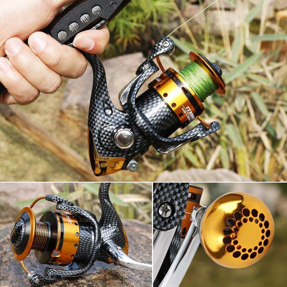 Burning Shark reel carbon fiber drag provides strong, smooth control