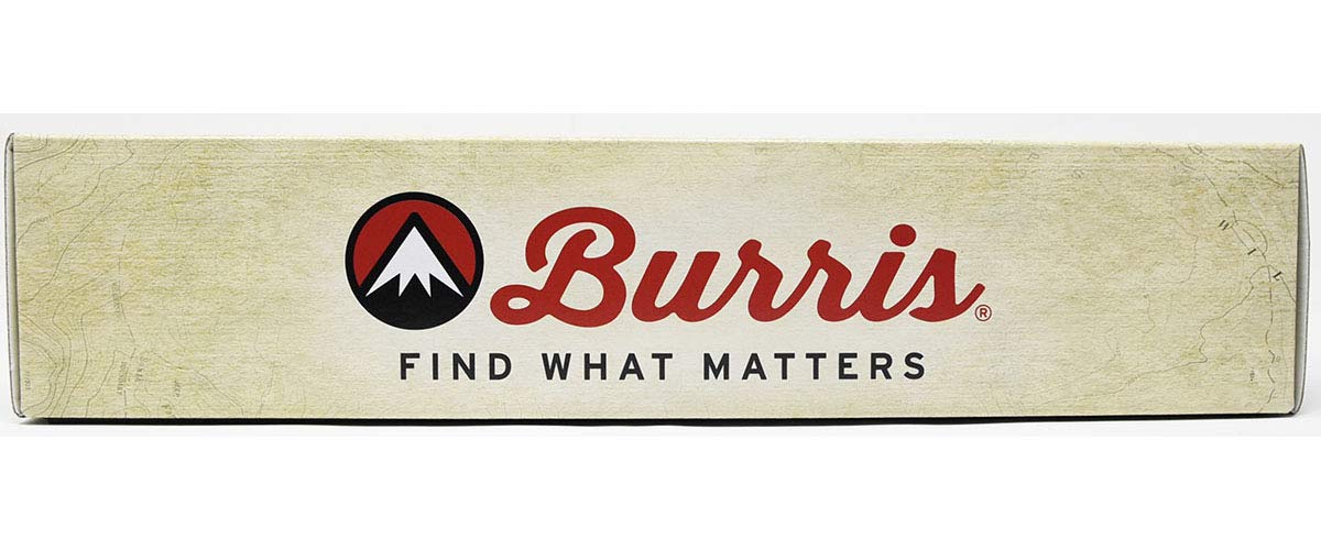 Burris Fullfield E1 3-9x40mm one-piece tube withstands recoil and rugged field use.