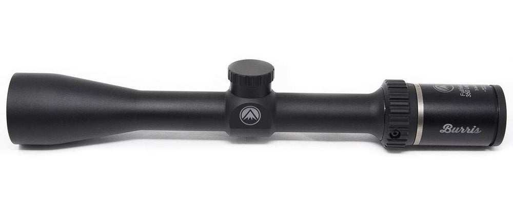 Burris Fullfield E1 3-9x40mm turrets provide precise, finger-adjustable controls for fast field adjustments.