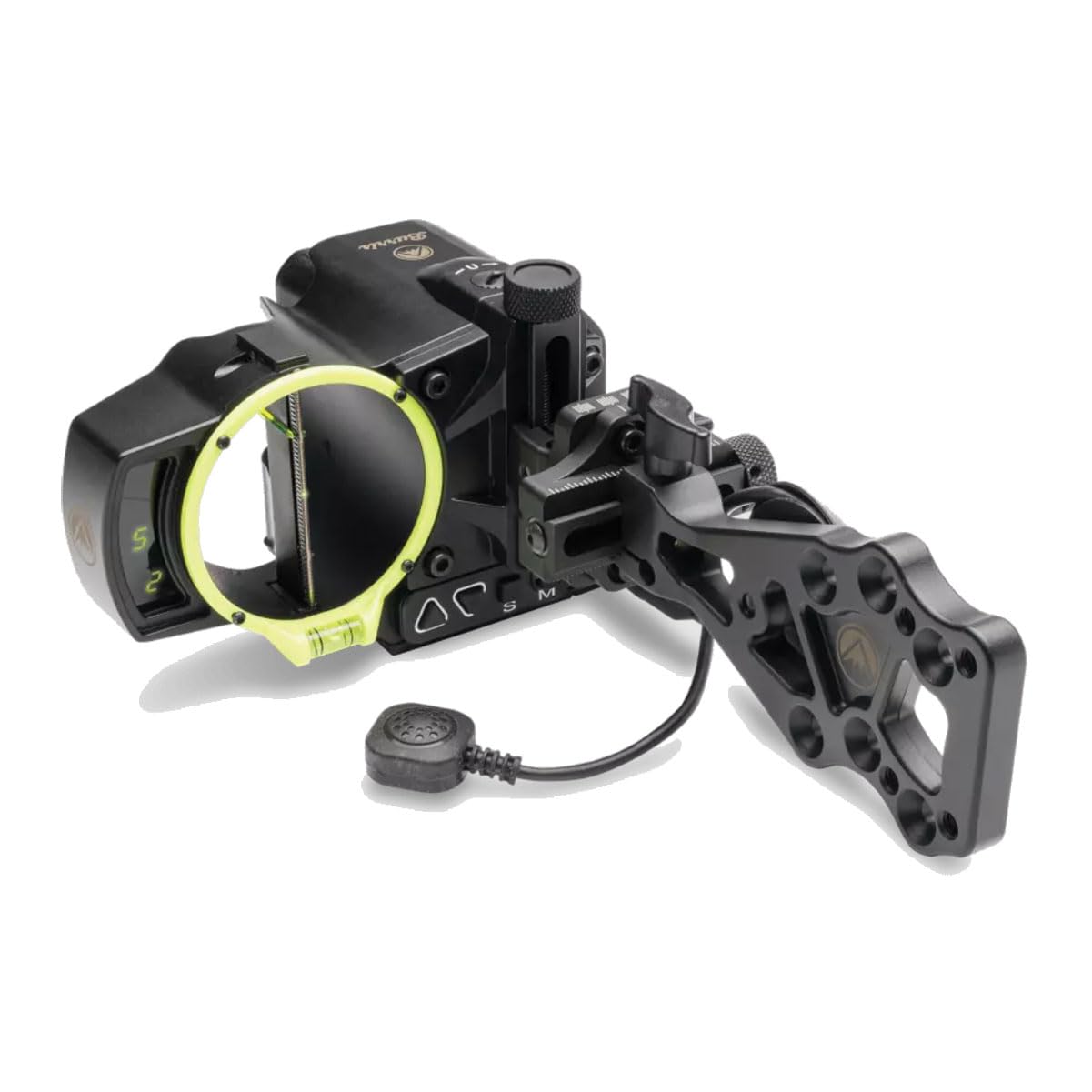 Burris Oracle2 distance and aiming point display supports angle-compensated shots.