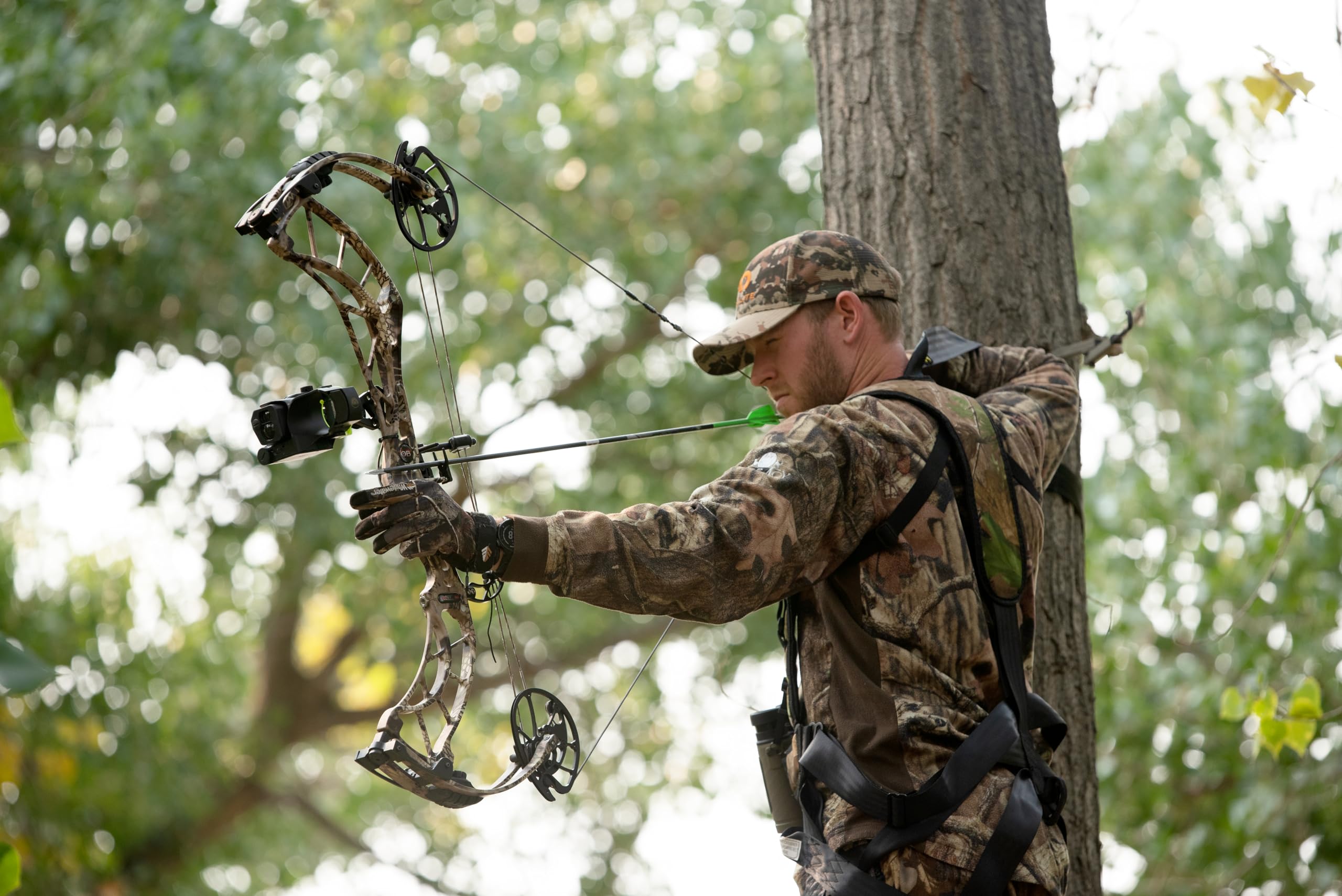 Burris Oracle2 LRF adjustment knob enables precise setup on any bow.