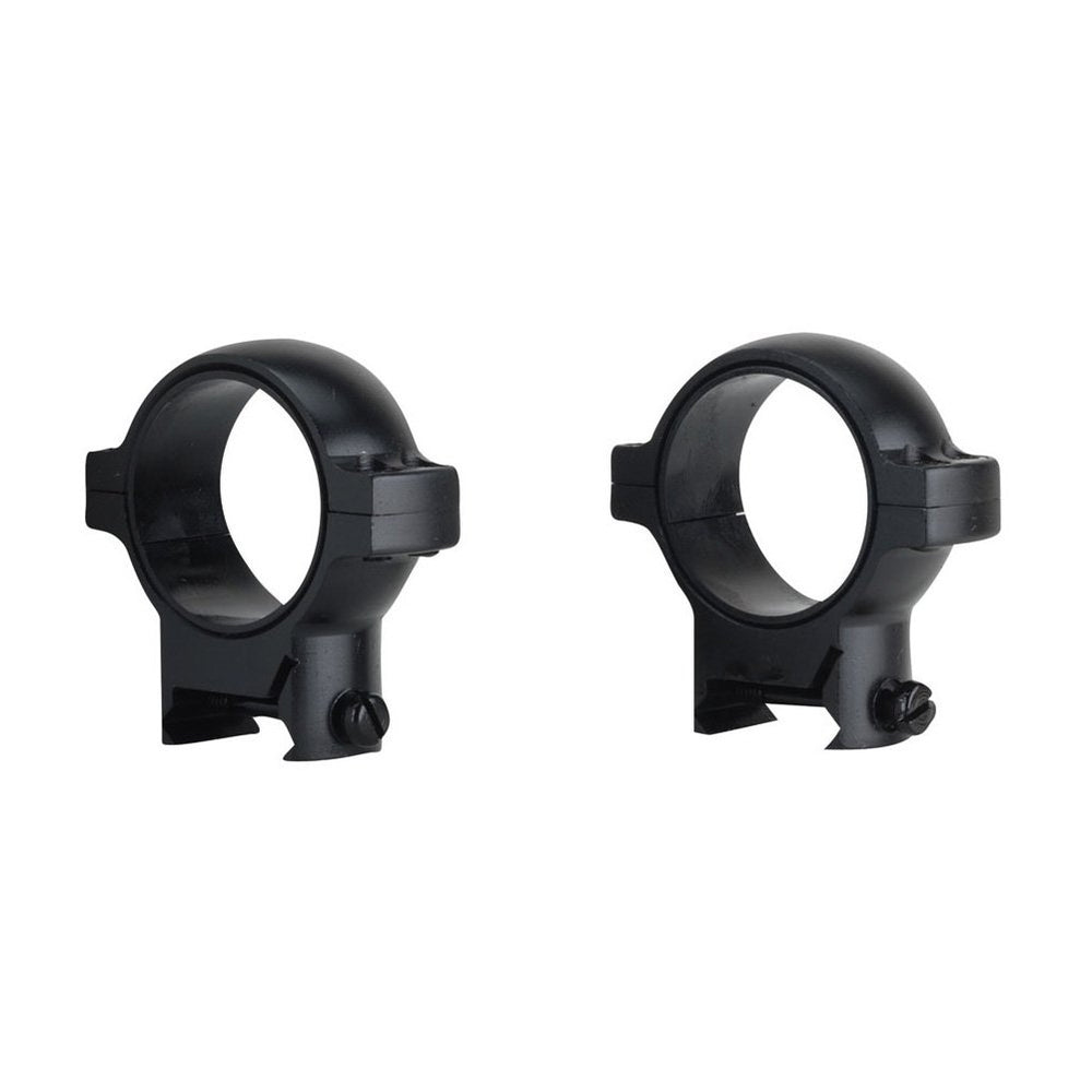 Burris Signature Zee 30mm high matte rings mounted for solid, repeatable accuracy