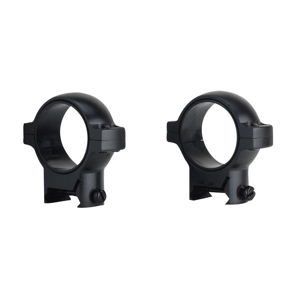 Burris Signature Zee 30mm high matte rings mounted for solid, repeatable accuracy
