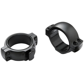 Burris Signature Zee Rings 34mm high securely mount large optics with matte finish for rugged field use.