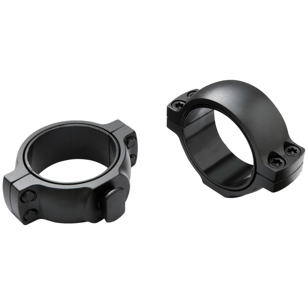 Burris Signature Zee Rings 34mm high securely mount large optics with matte finish for rugged field use.