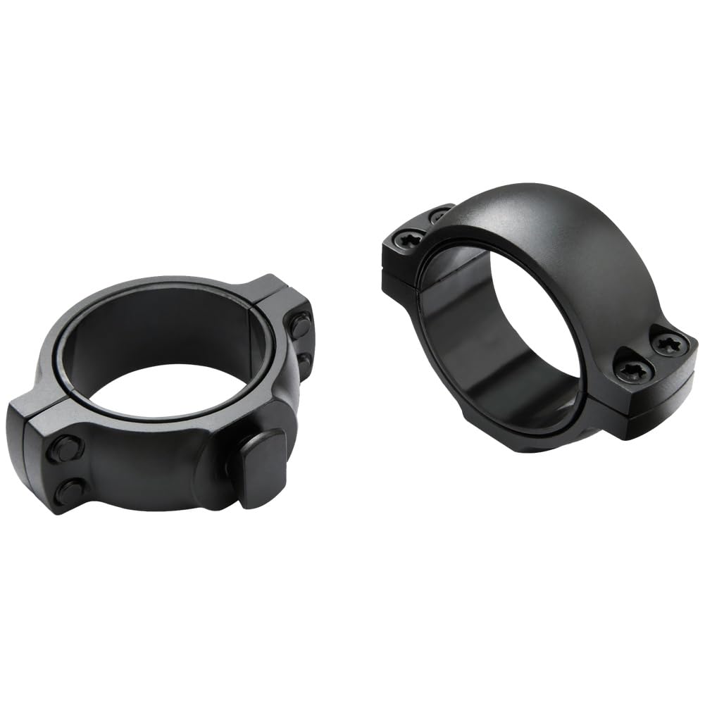 Burris Signature Zee Rings 34mm high securely mount large optics with matte finish for rugged field use.