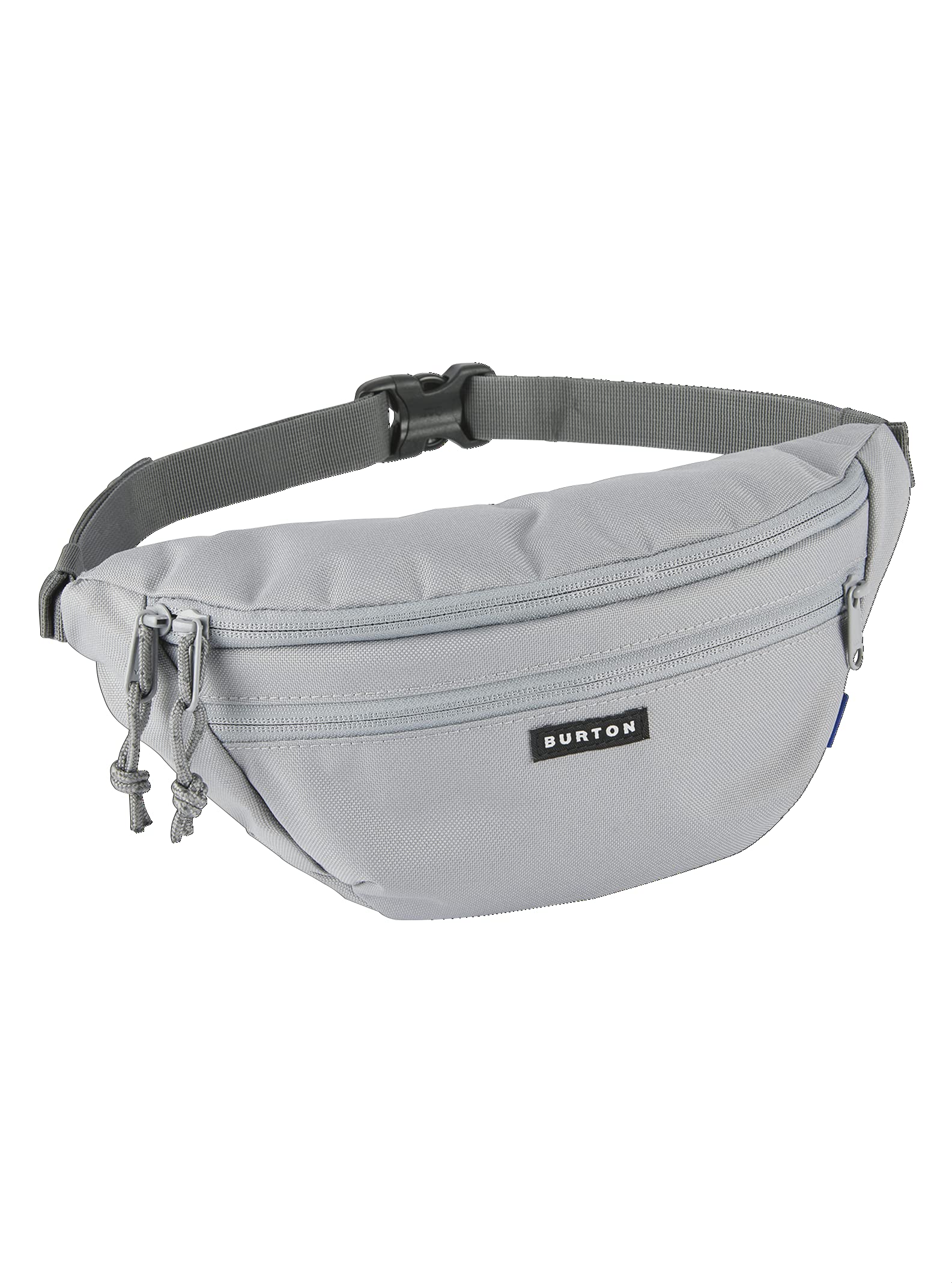 Burton 3L Hip Pack Sharkskin front view, ideal for hands-free daily carry.