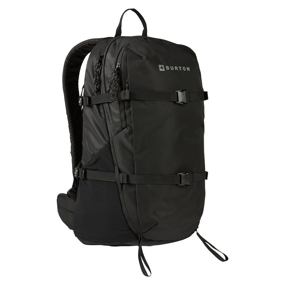 Burton Day Hiker 30L backpack true black with ergonomic straps for all-day comfort.
