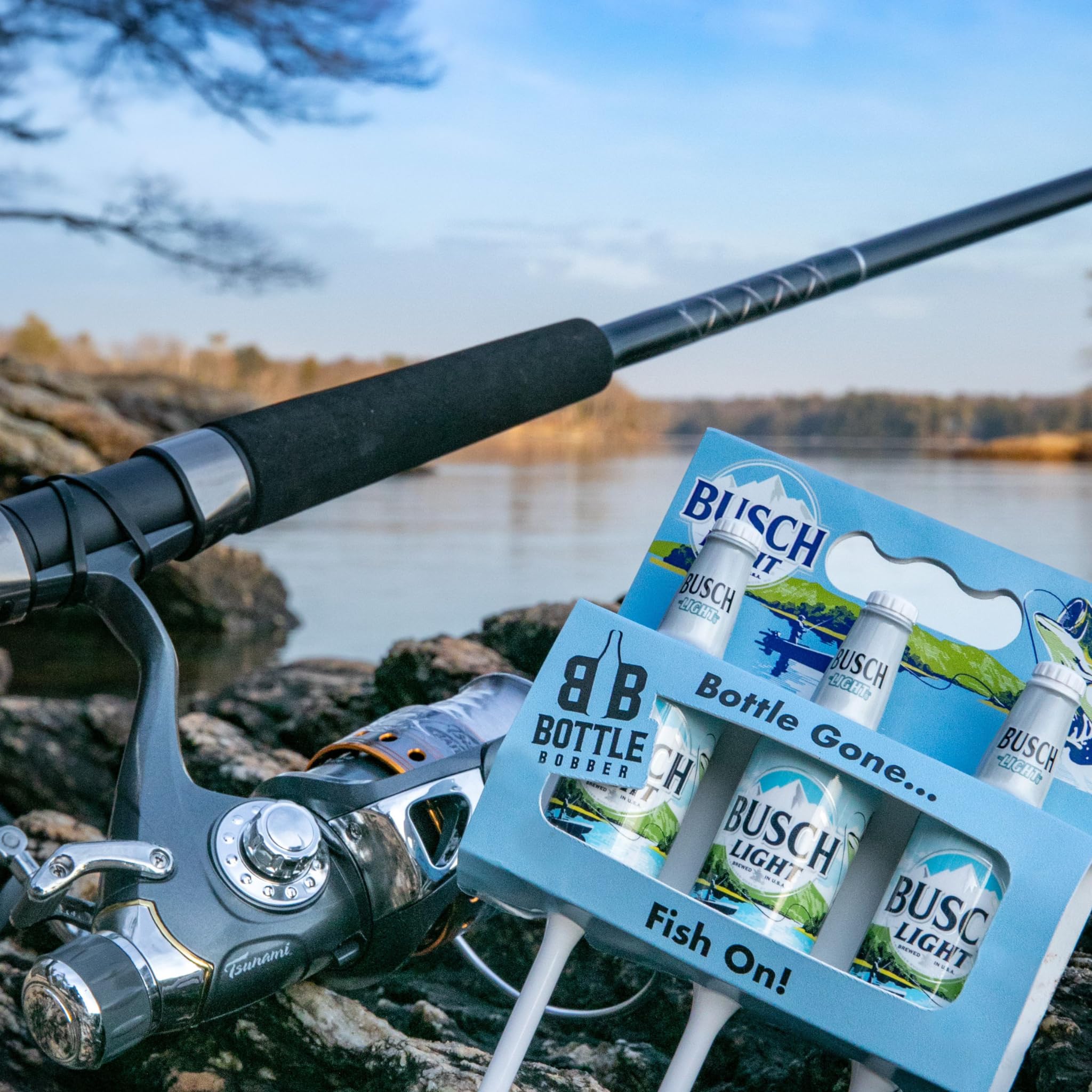 Busch Light licensed collection appealing to fans during outdoor adventures.