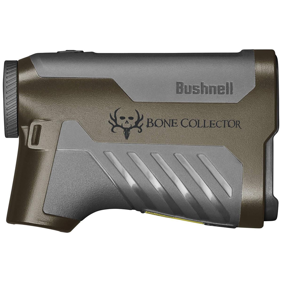 Bushnell Bone Collector 1800 rangefinder with Bluetooth connectivity for on-the-go data syncing.