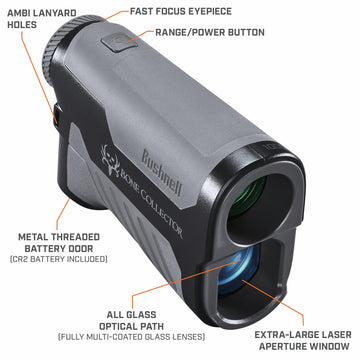 Bushnell BoneCollector 1000 rangefinder rapid scan updates four times per second
