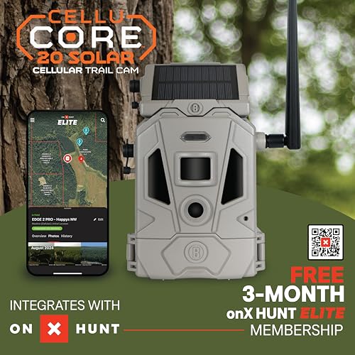 CelluCORE 20 Solar Dual SIM camera connected to networks
