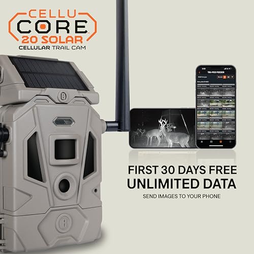 Bushnell CelluCORE 20 Solar records HD video for wildlife scenes
