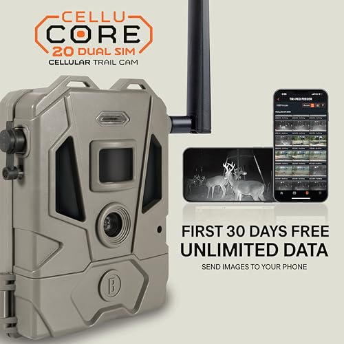 Bushnell CelluCORE 20 wireless connectivity enables remote image alerts to your device