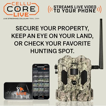 Bushnell Cellucore Live wildlife activity shot captures day and night movement clearly
