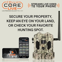 Bushnell Cellucore Live wildlife activity shot captures day and night movement clearly