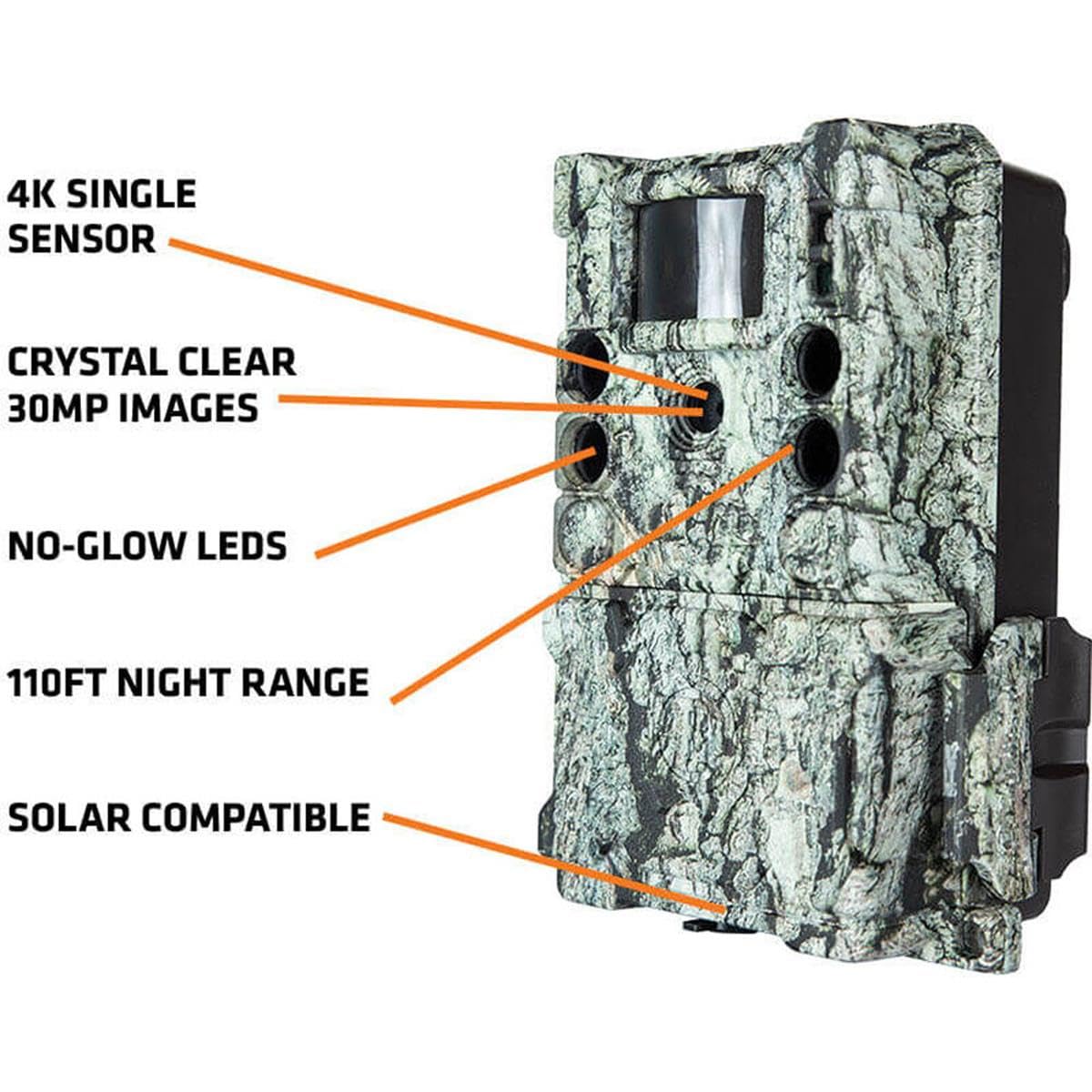 Bushnell CORE S-4K rugged design withstands rain and cold in harsh conditions