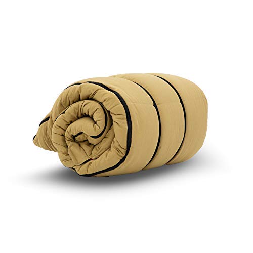 6.3 oz cotton canvas shell of the Bushnell sleeping bag in rugged terrain.