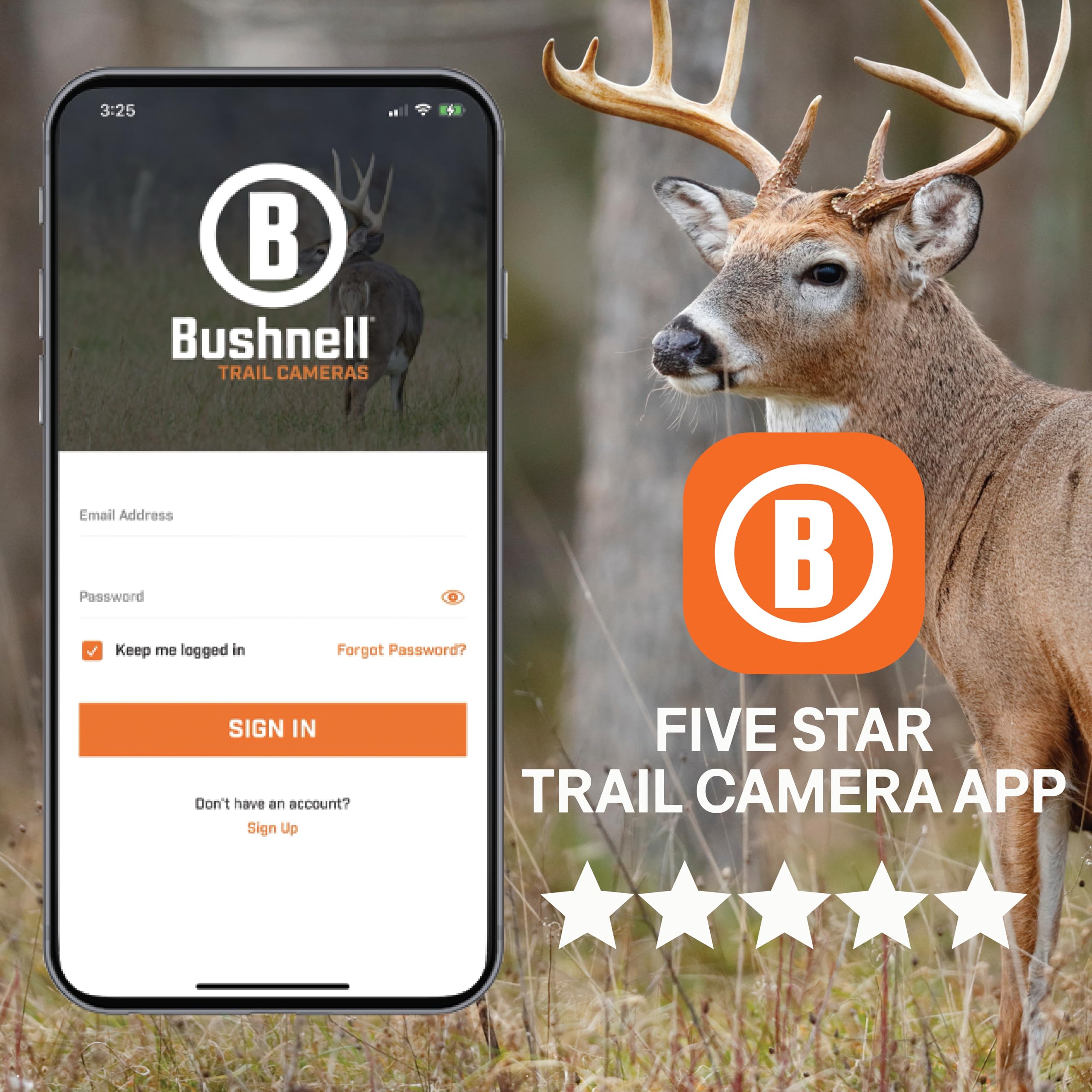 Dual SIM connectivity and strong cellular signal features in Bushnell camera