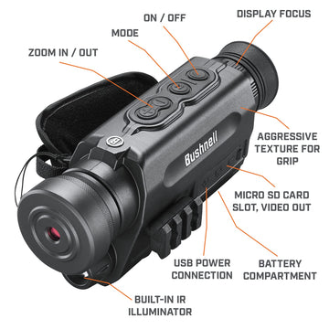 Bushnell EX650 SD card recording captures moments for review