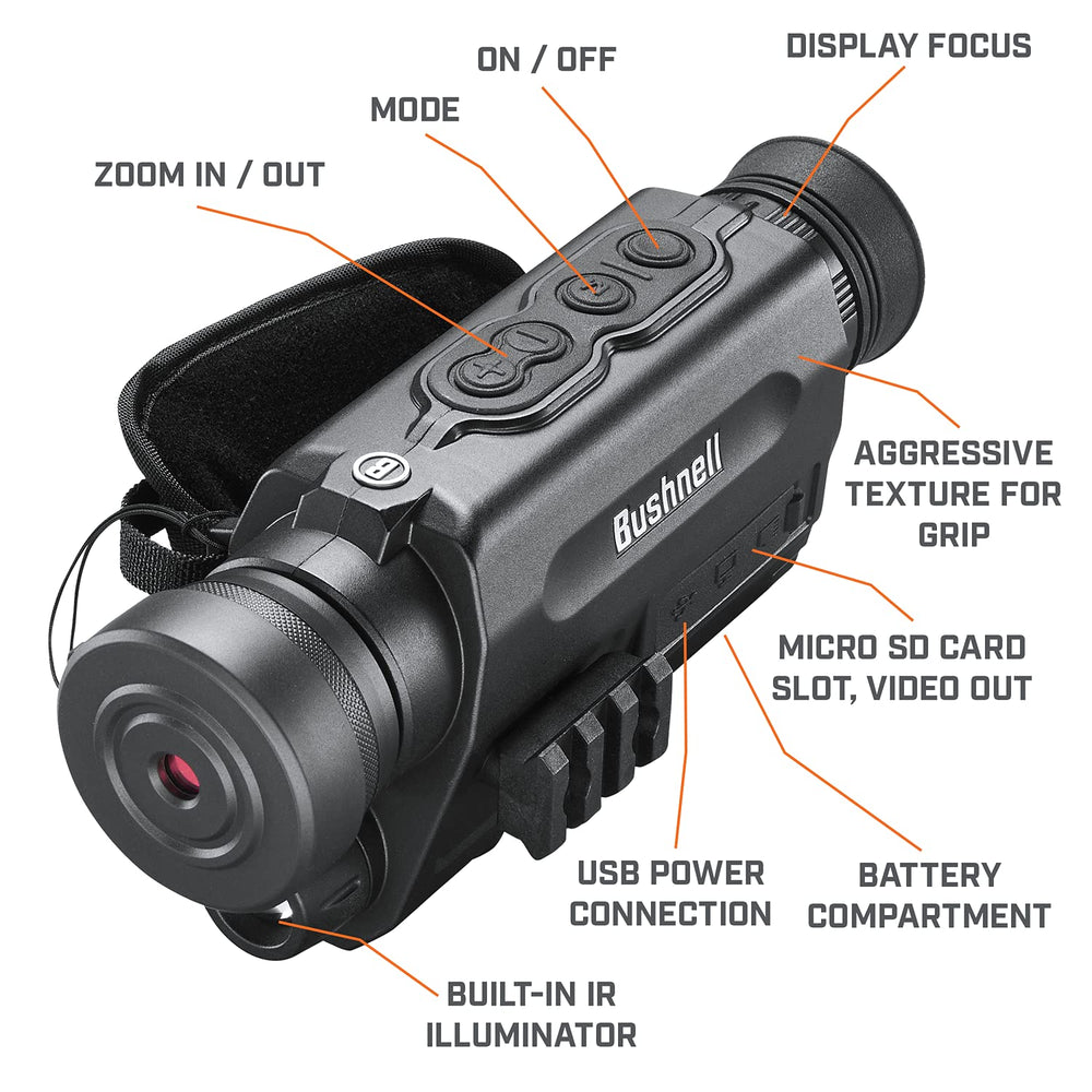 Bushnell EX650 SD card recording captures moments for review