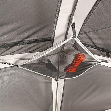 Bushnell Instant Tent durable fabric guards against wear on outdoor trips.