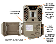Bushnell Prime 1080p video records smooth action with audio