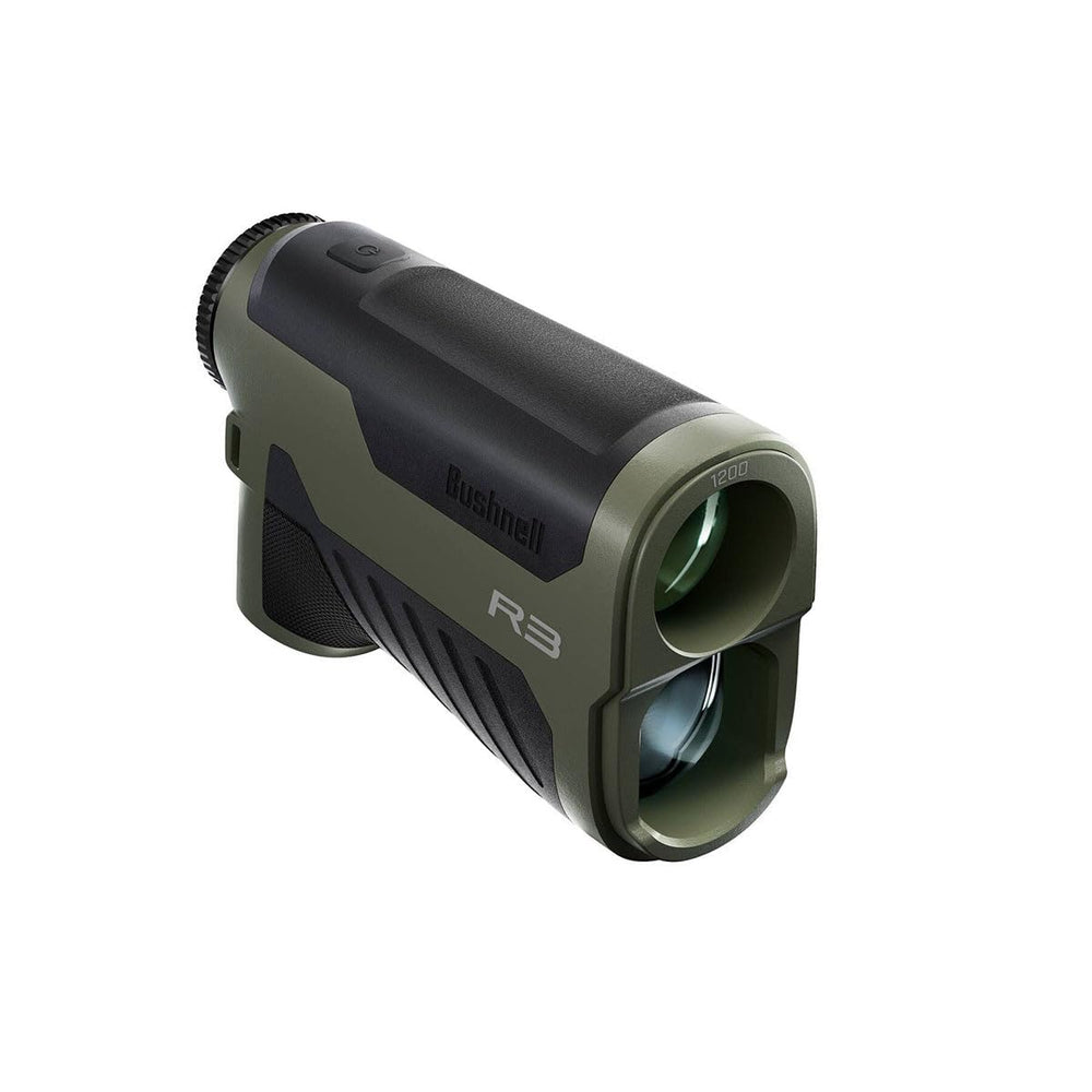 Bushnell R3 1200 rangefinder with HD optics for bright, precise targeting.