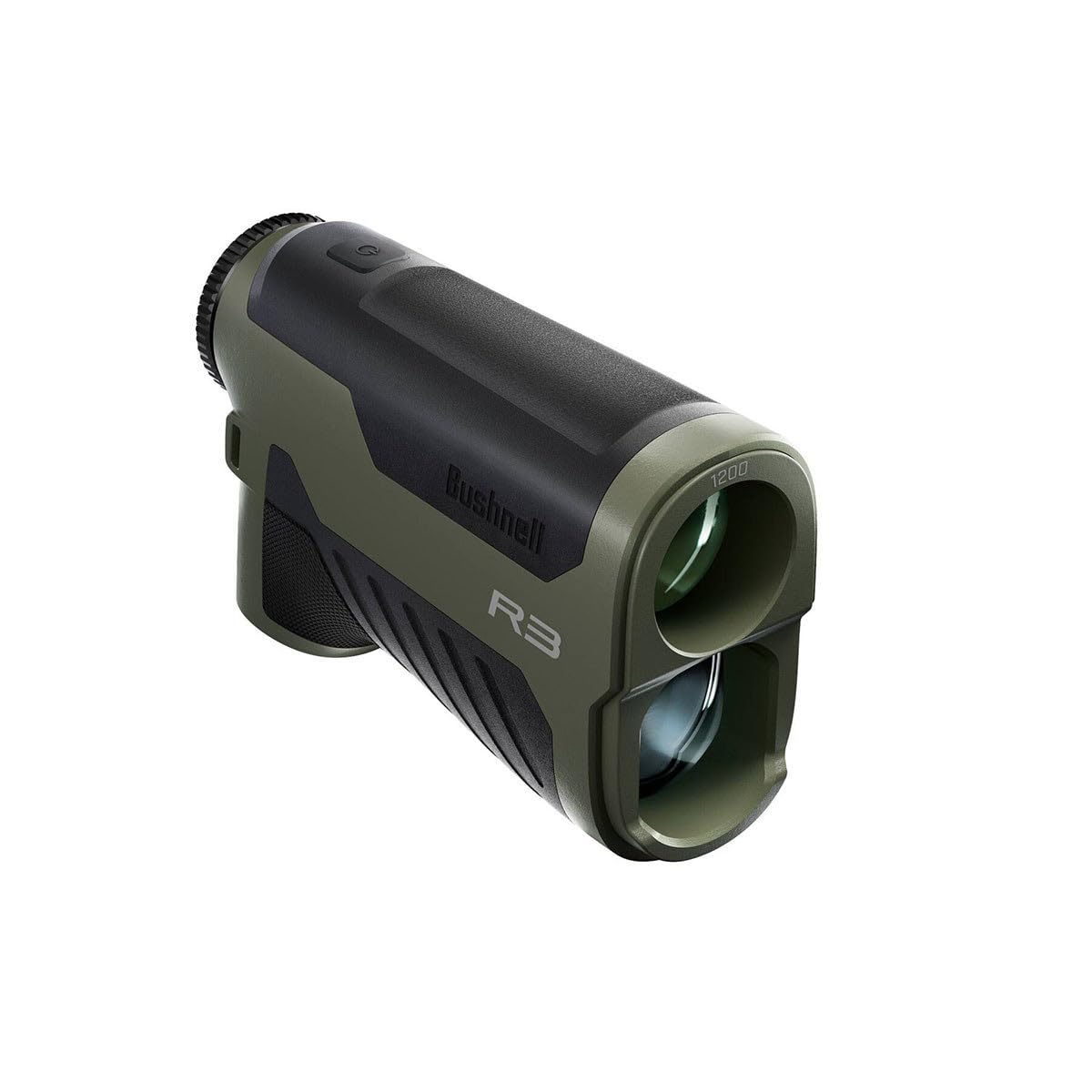 Bushnell R3 1200 rangefinder with HD optics for bright, precise targeting.