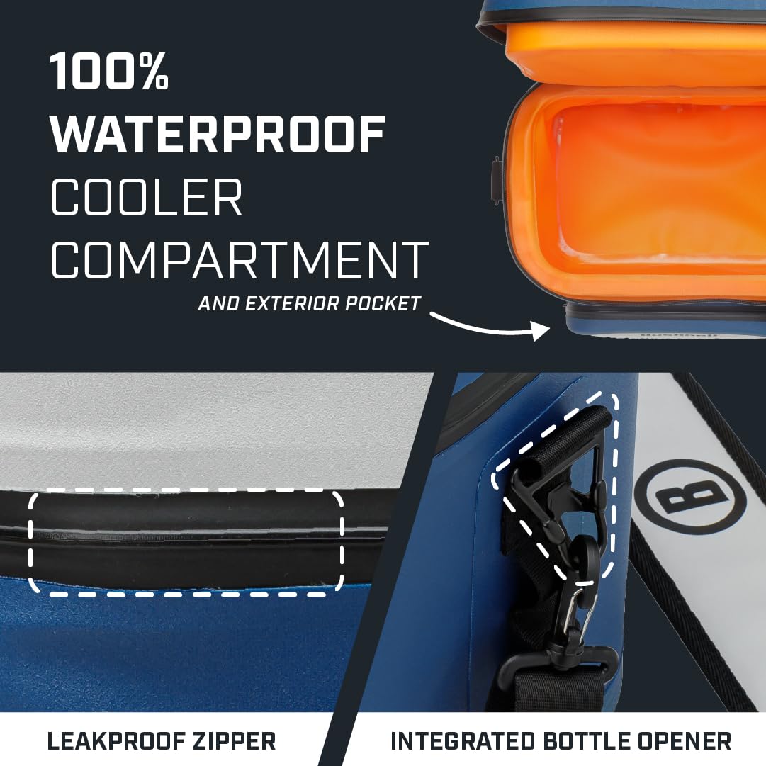 Bushnell cooler integrated bottle openers for on the go