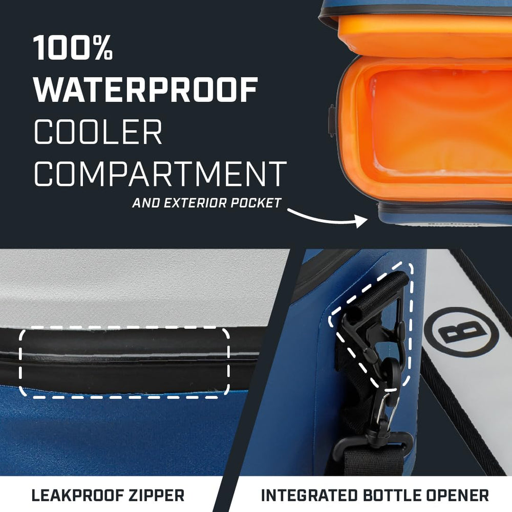 Bushnell cooler integrated bottle openers for on the go