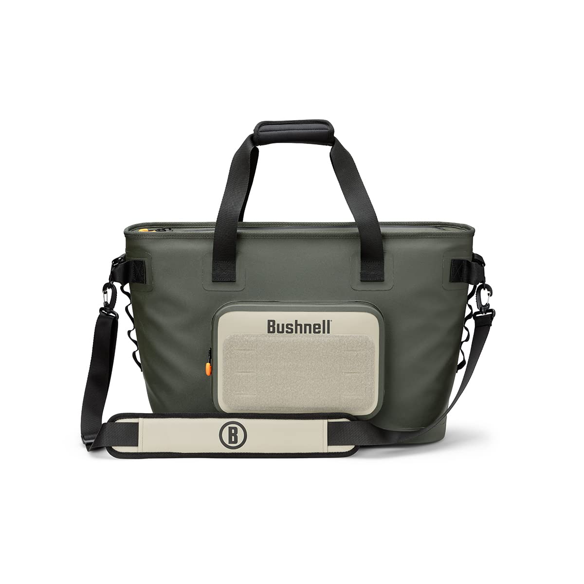 Bushnell Soft Cooler insulated ice chest for beach trips, keeps beverages cold.