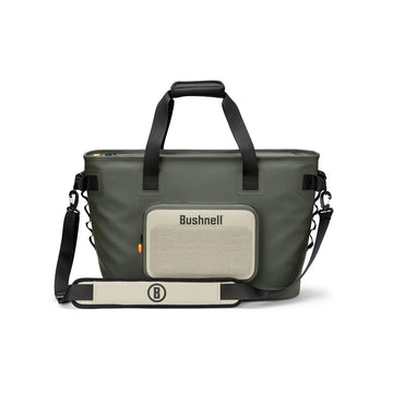 Bushnell Soft Cooler insulated ice chest for beach trips, keeps beverages cold.