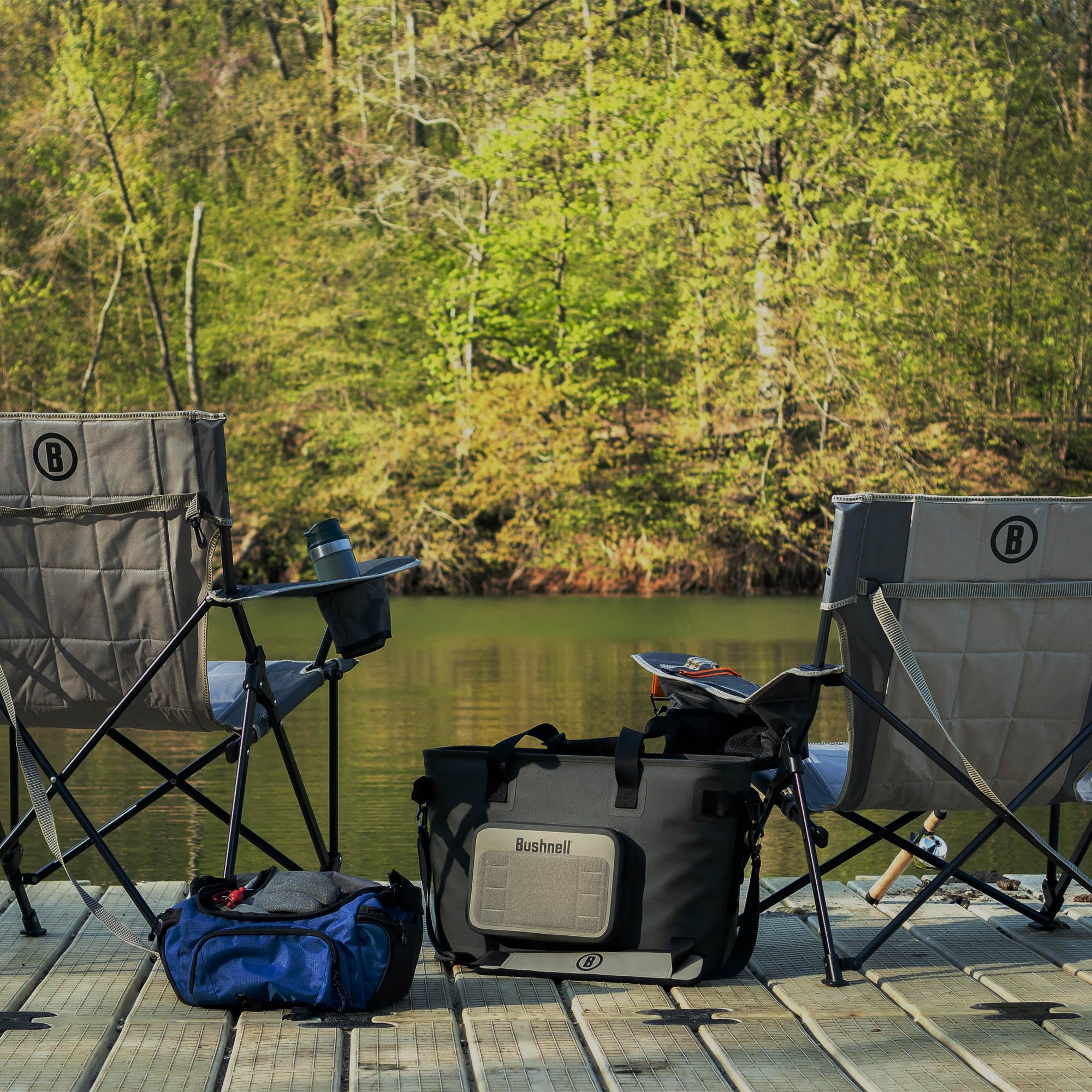 Bushnell Soft Cooler ideal travel companion for picnics and road trips.
