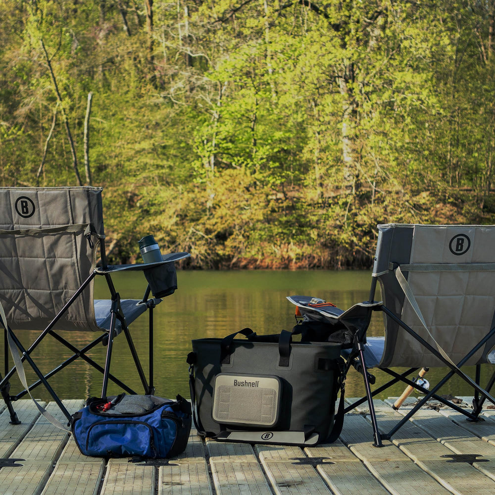 Bushnell Soft Cooler ideal travel companion for picnics and road trips.