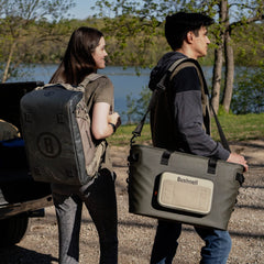Bushnell Soft Cooler leakproof design protects surfaces from spills during travel.
