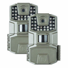 Bushnell Spot-On 18MP front view camera for reliable wildlife monitoring outdoors.