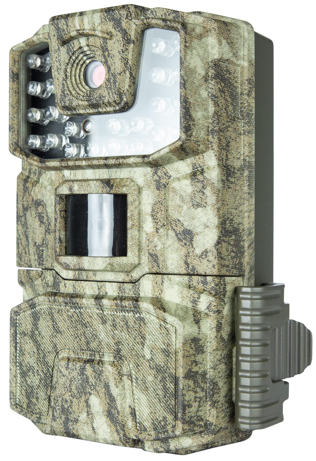 Bushnell SpotOn slim form factor blends with trees for hidden scouting.