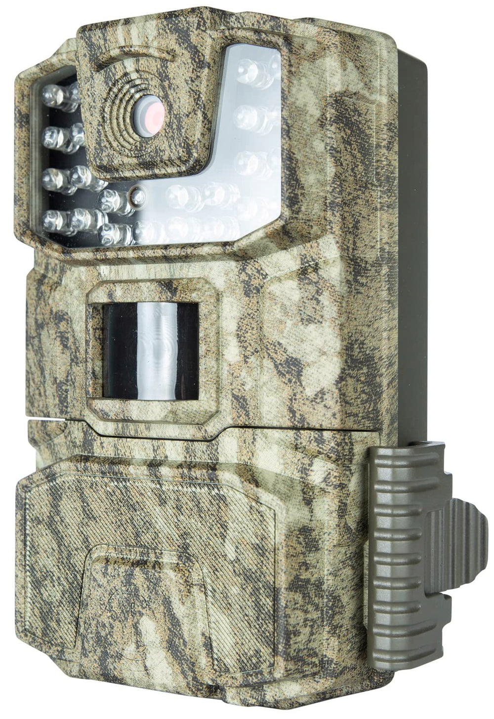 Bushnell SpotOn slim form factor blends with trees for hidden scouting.