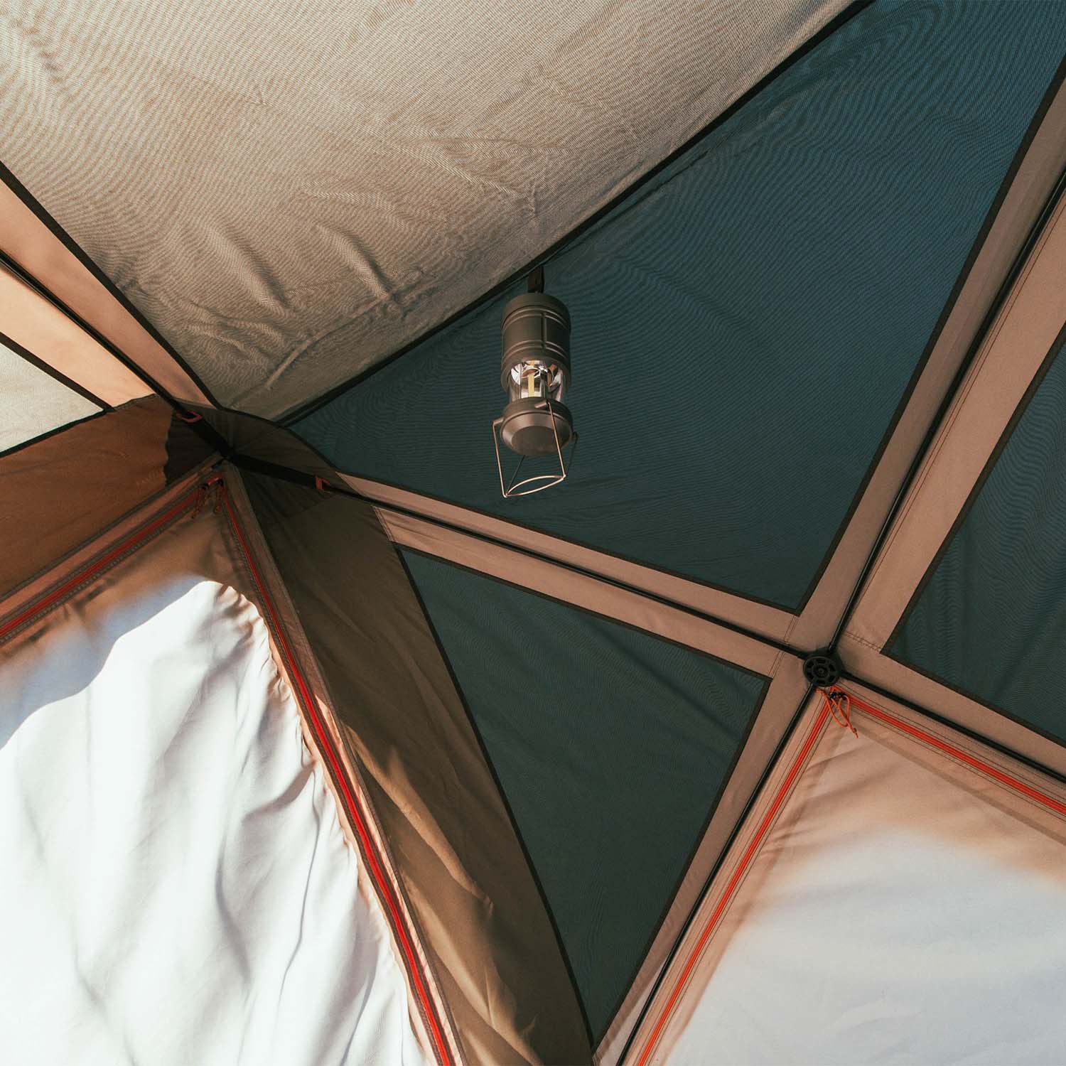 Bushnell electrical port lets you power small devices while keeping bugs out.